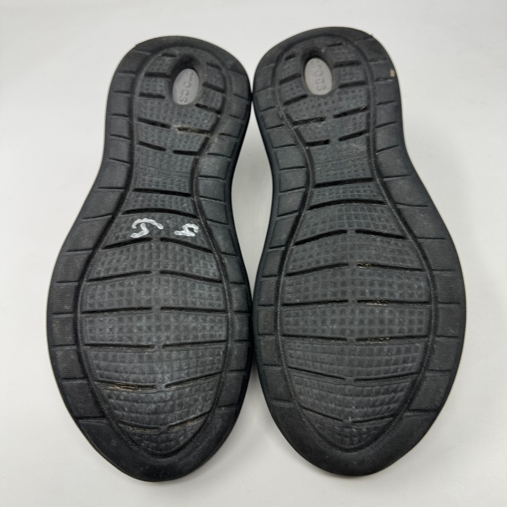 Crocs LiteRide Pacer Shoes Black 206011 Athletic Sneakers Kids Size J5 - Picture 10 of 12